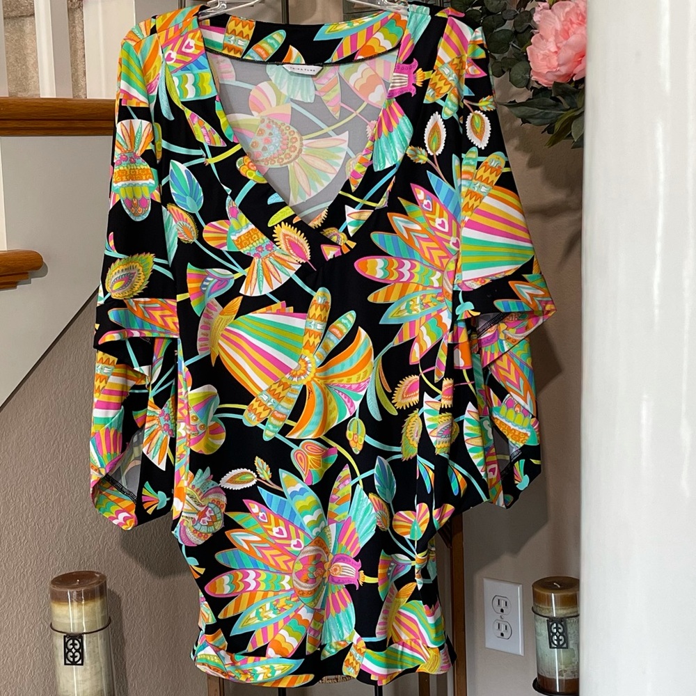 Trina Turk | The “Tahitian” Mini /Coverup - Picture 2 of 7
